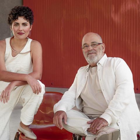 Gaia Wilmer and Jaques Morelembaum